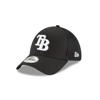 Tampa Bay Rays Gorra | New Era MLB Neo 39thirty Stretch Fit Cap Mexico - Negros